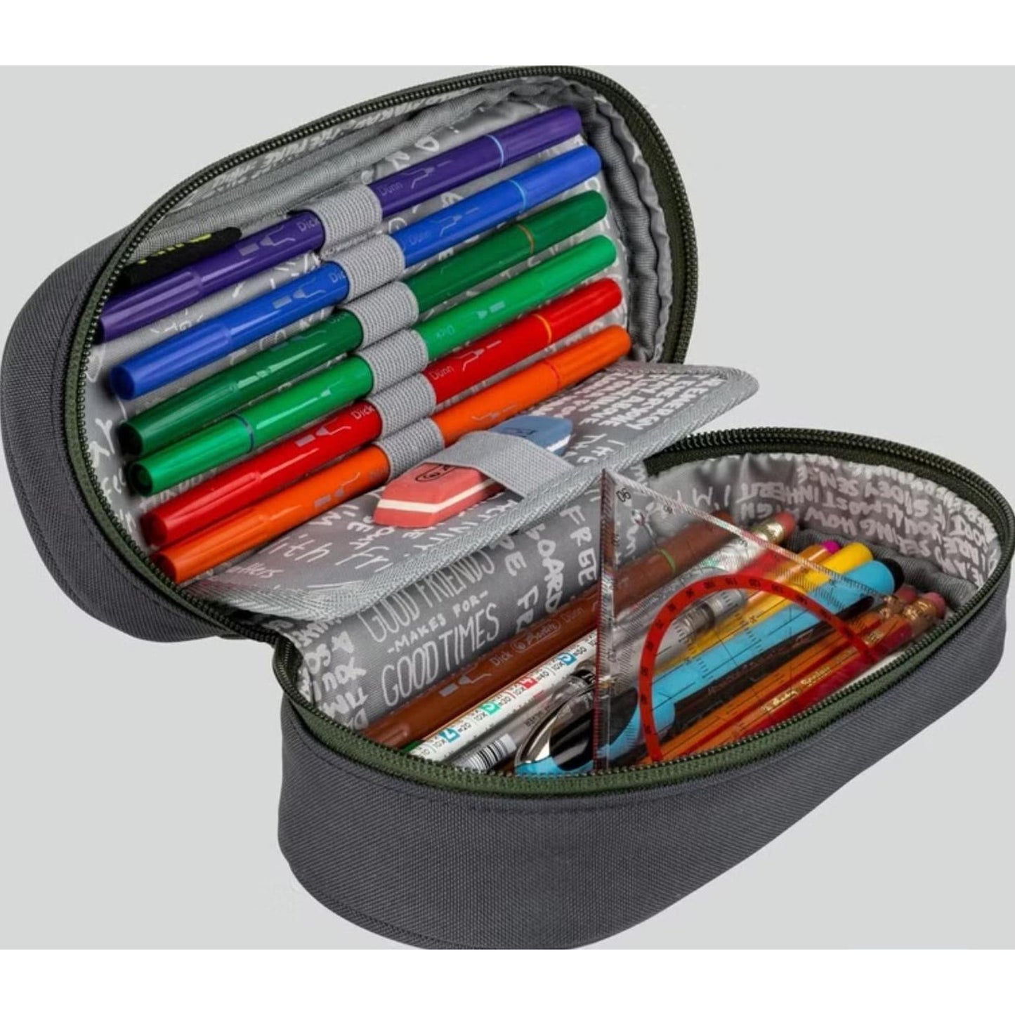 Nitro Pencil Case Federmäppchen für Schule Broken Palms