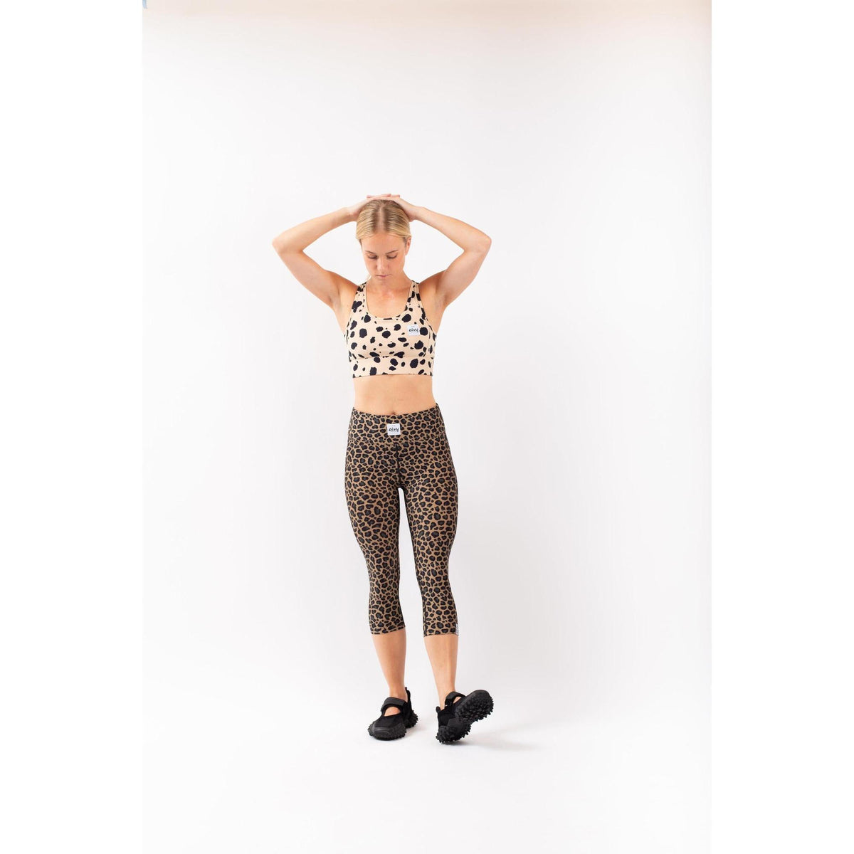 Eivy Pocket Tights 3/4 Snowboard Leopard
