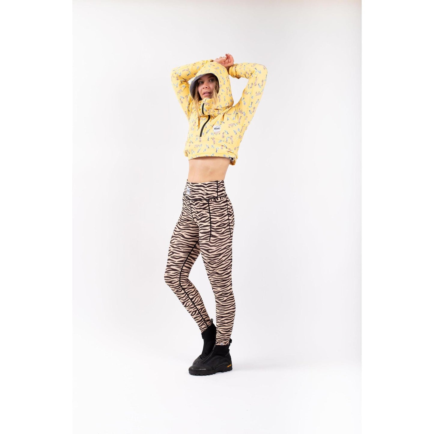 Eivy Pocket Tights Snowboard Zebra