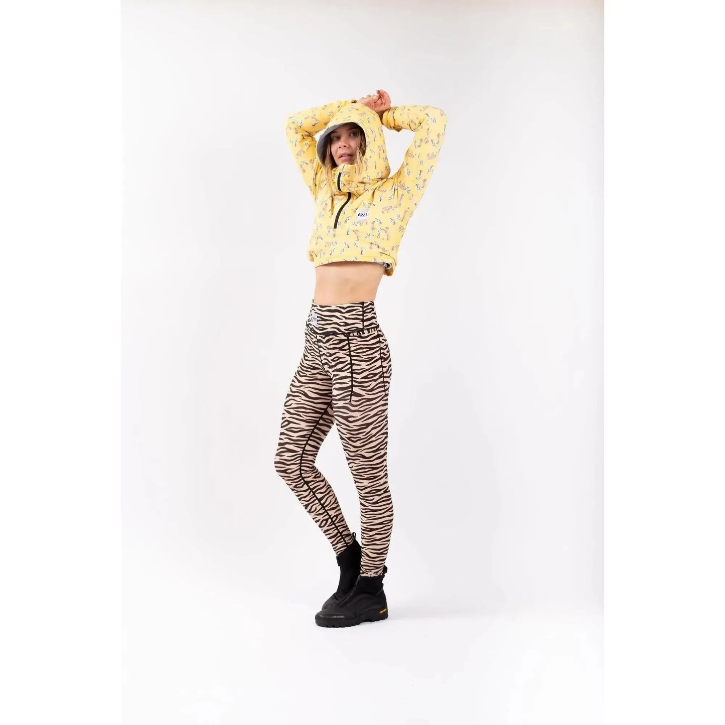 Eivy Pocket Tights Snowboard Zebra