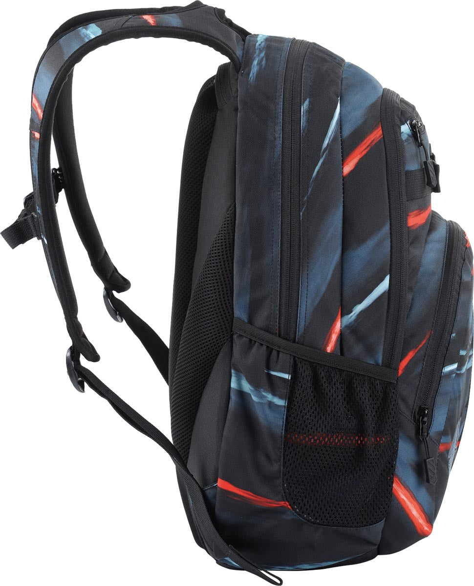 Nitro Complete School Set PLUS Chase Acid Dawn – 5-teilig | Schulrucksack inkl. Federmäppchen, Sportsack, Rain Cover & Sicherheits-Reflektor