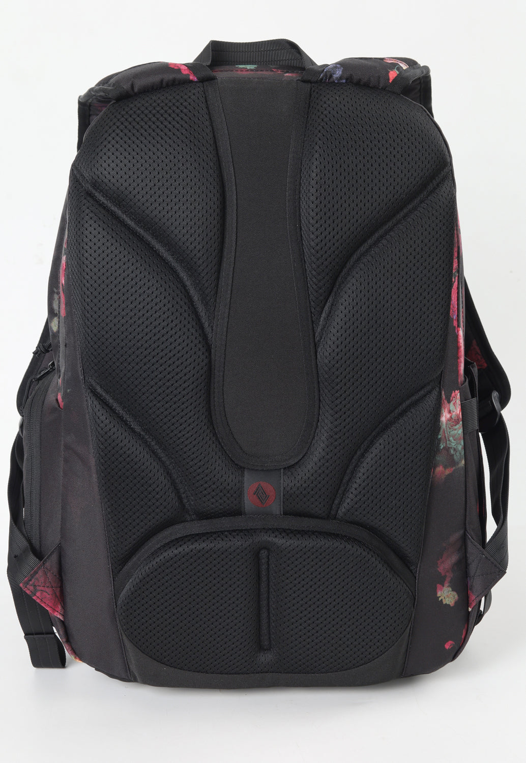 Nitro Future Hero 37 Liter Rucksack BLACK ROSE (Blumen) Daypack mit 17 Zoll Laptopfach