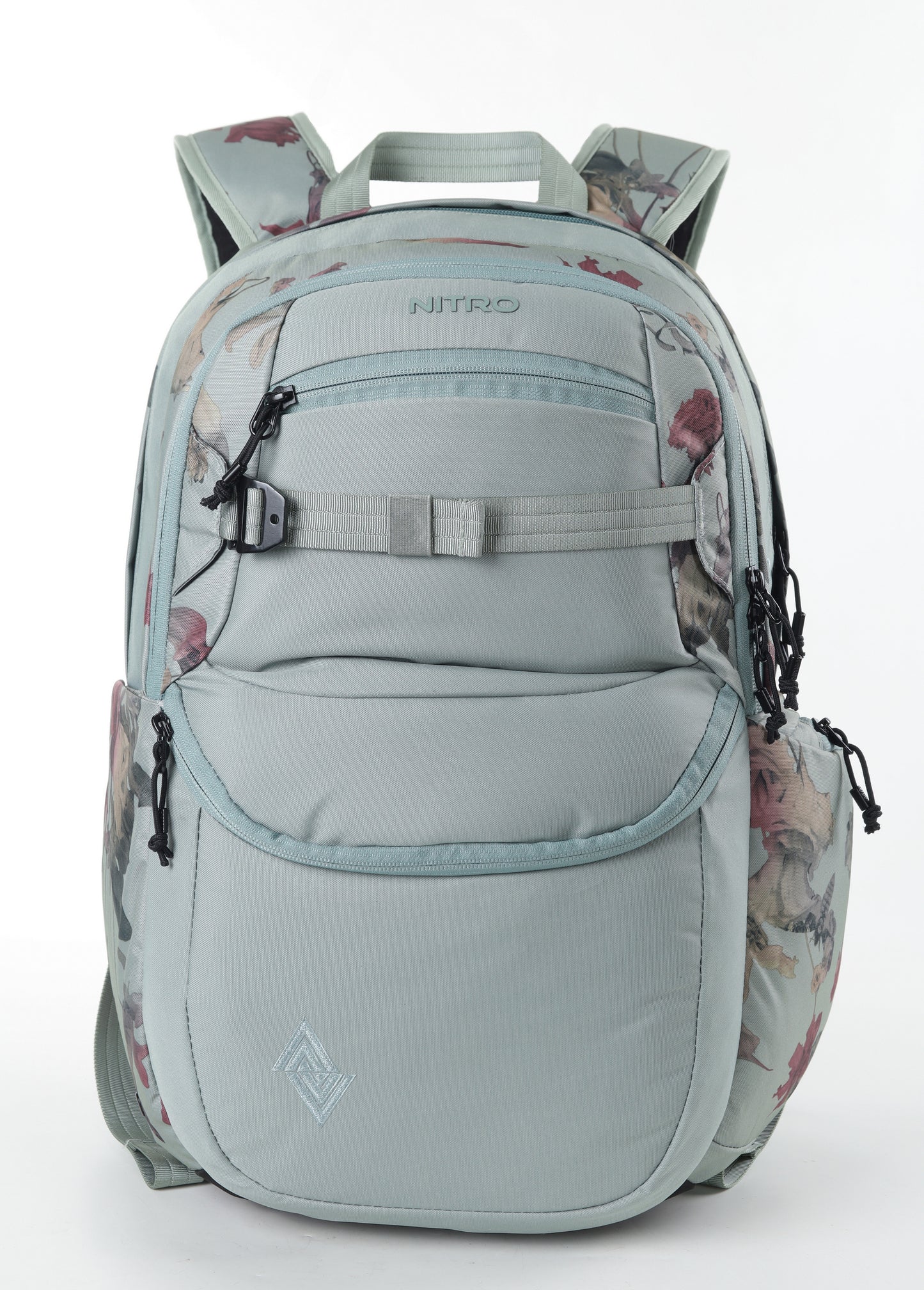 Nitro Future Hero 37 Liter Rucksack DEAD FLOWER Blumen Pack mit 17 Zoll Laptopfach