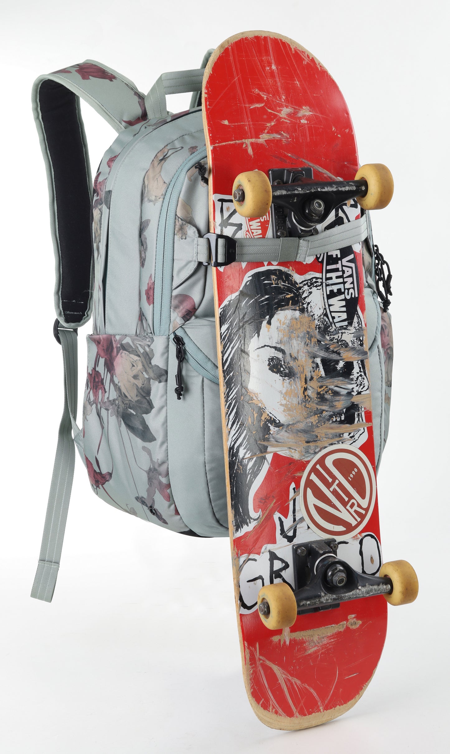 Nitro Future Hero 37 Liter Rucksack DEAD FLOWER Blumen Pack mit 17 Zoll Laptopfach