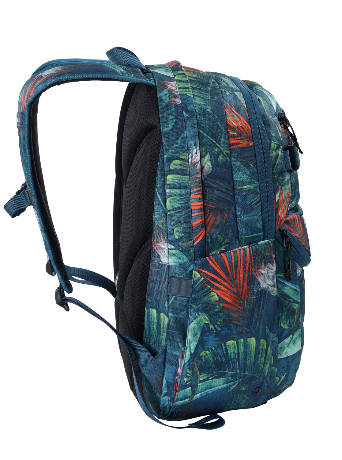 Nitro Future Hero 37 Liter Rucksack TROPICAL (Blumen) Daypack mit 17 Zoll Laptopfach