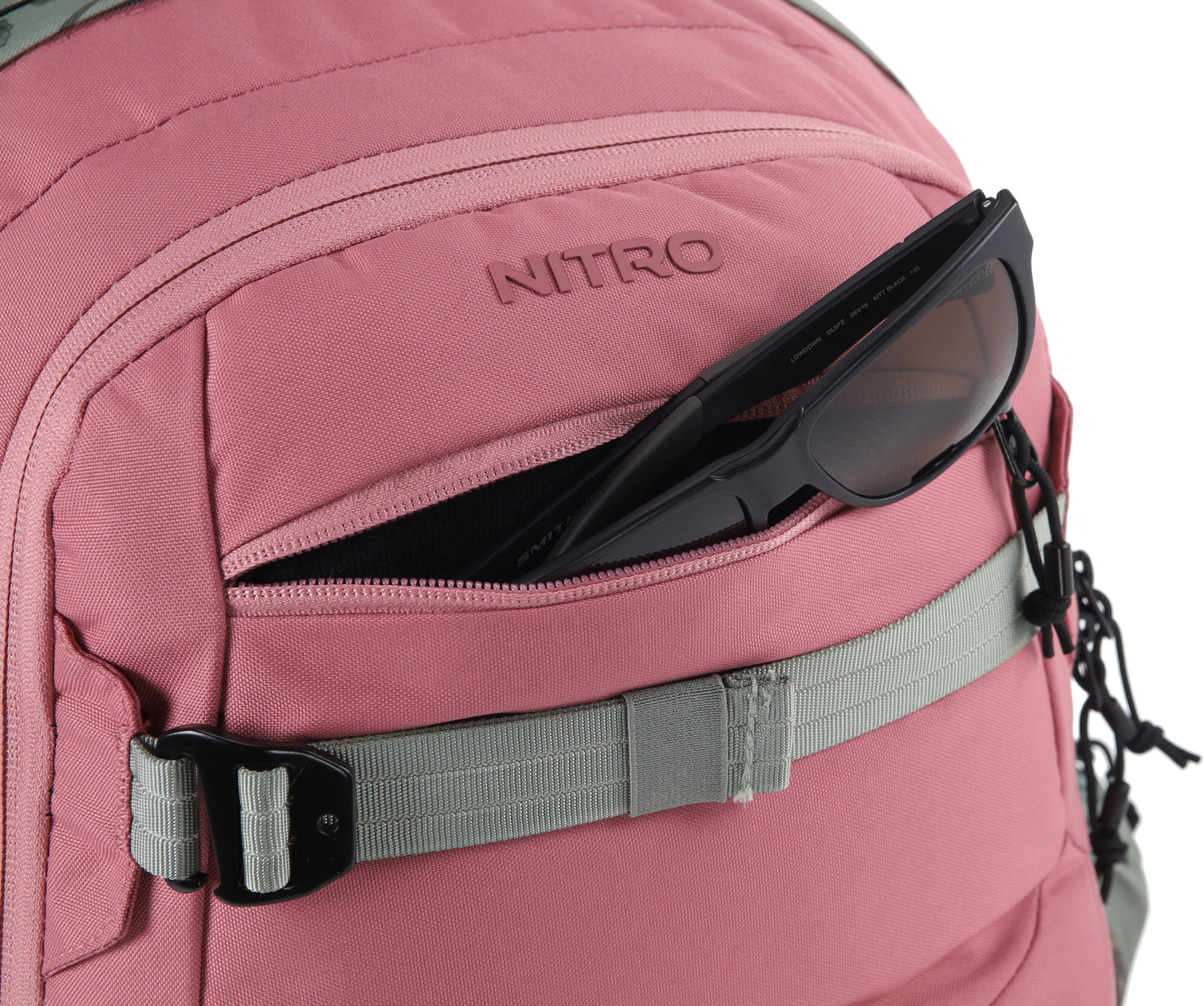 Nitro Future Hero 37 Liter Rucksack Woodrose Daypack mit 17 Zoll Laptopfach