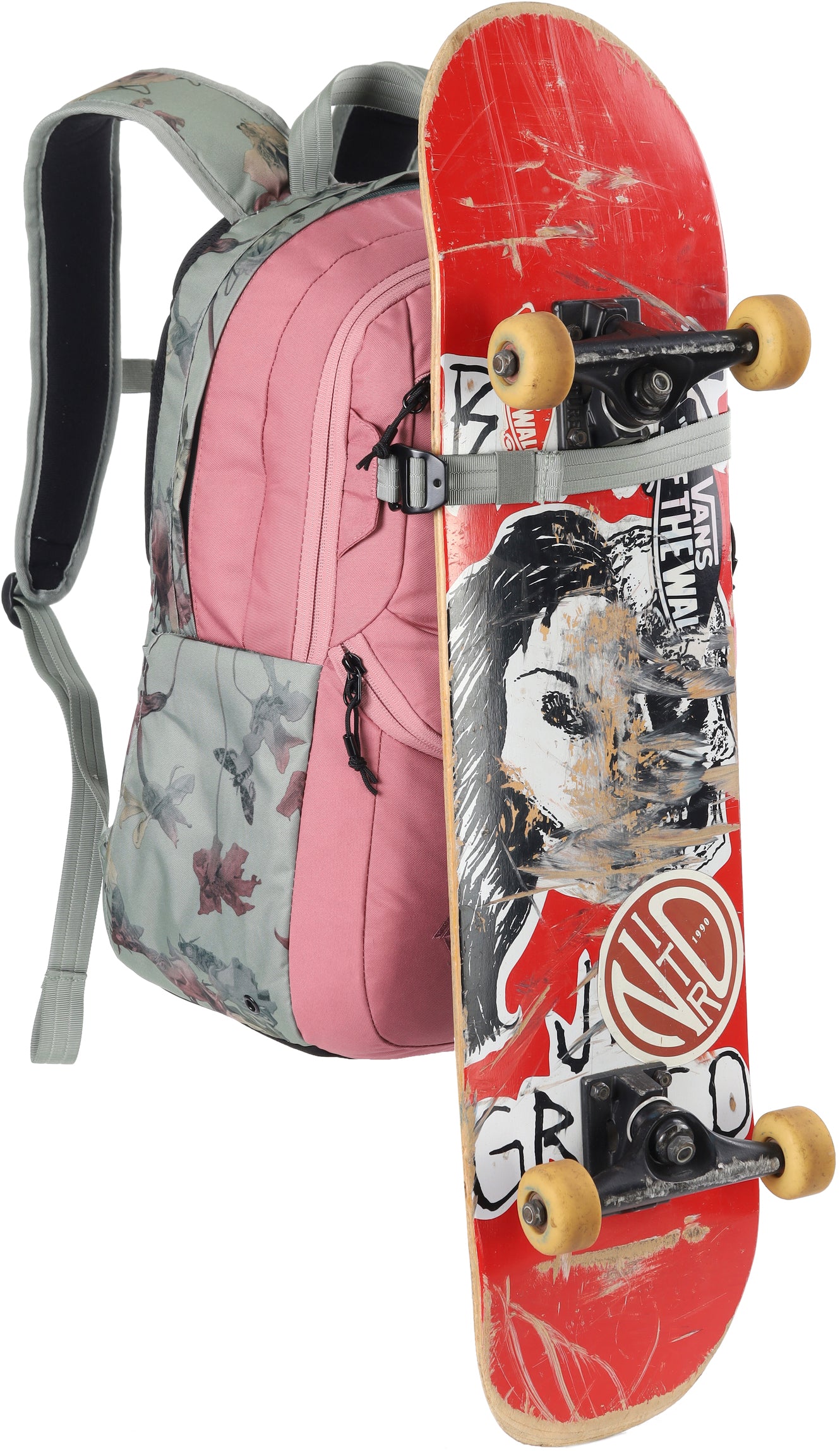 Nitro Future Hero 37 Liter Rucksack Woodrose Daypack mit 17 Zoll Laptopfach