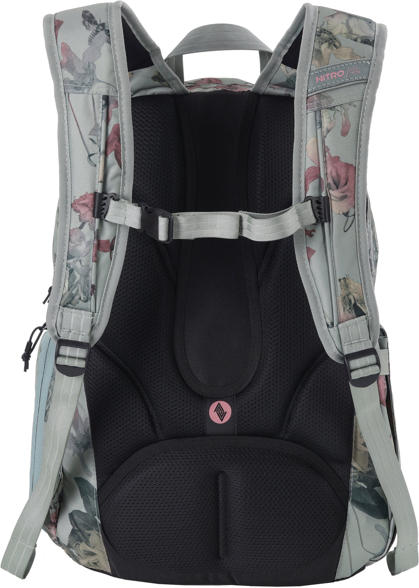Nitro Future Hero 37 Liter Rucksack Woodrose Daypack mit 17 Zoll Laptopfach