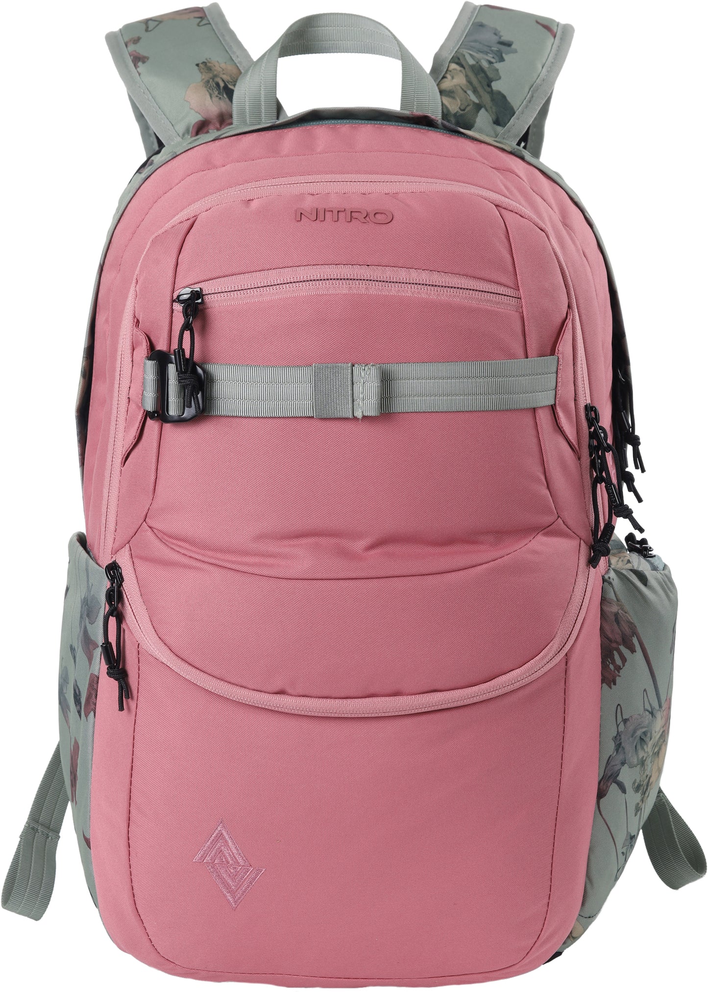 Nitro Future Hero 37 Liter Rucksack Woodrose Daypack mit 17 Zoll Laptopfach