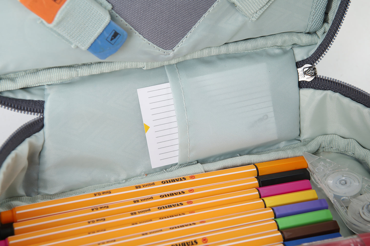Nitro Pencil Case XL Federmäppchen für Schule GRAPHITE (Grau)