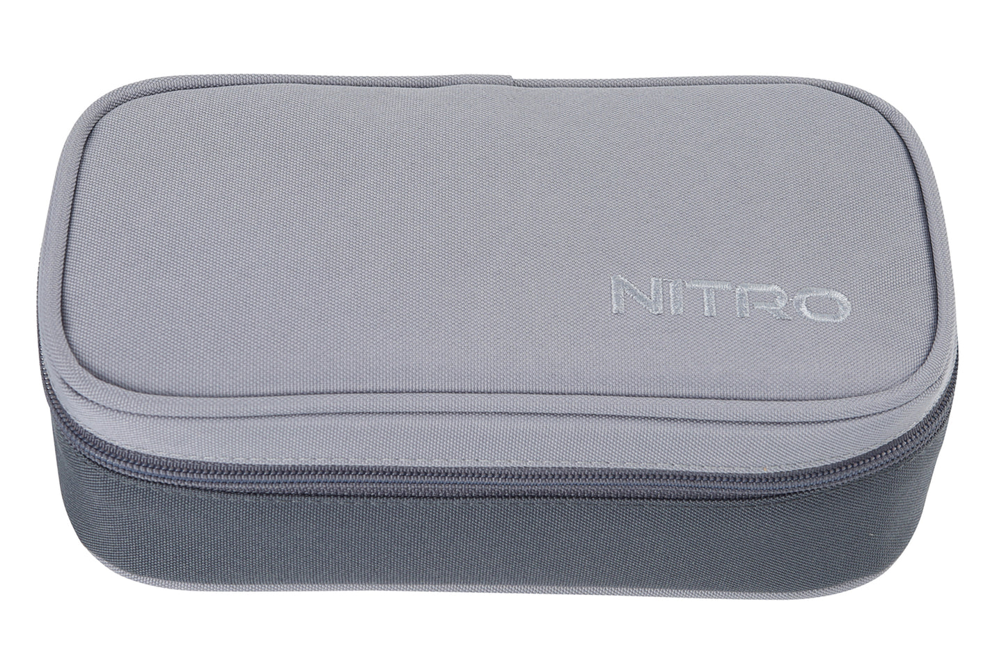 Nitro Pencil Case XL Federmäppchen für Schule GRAPHITE (Grau)