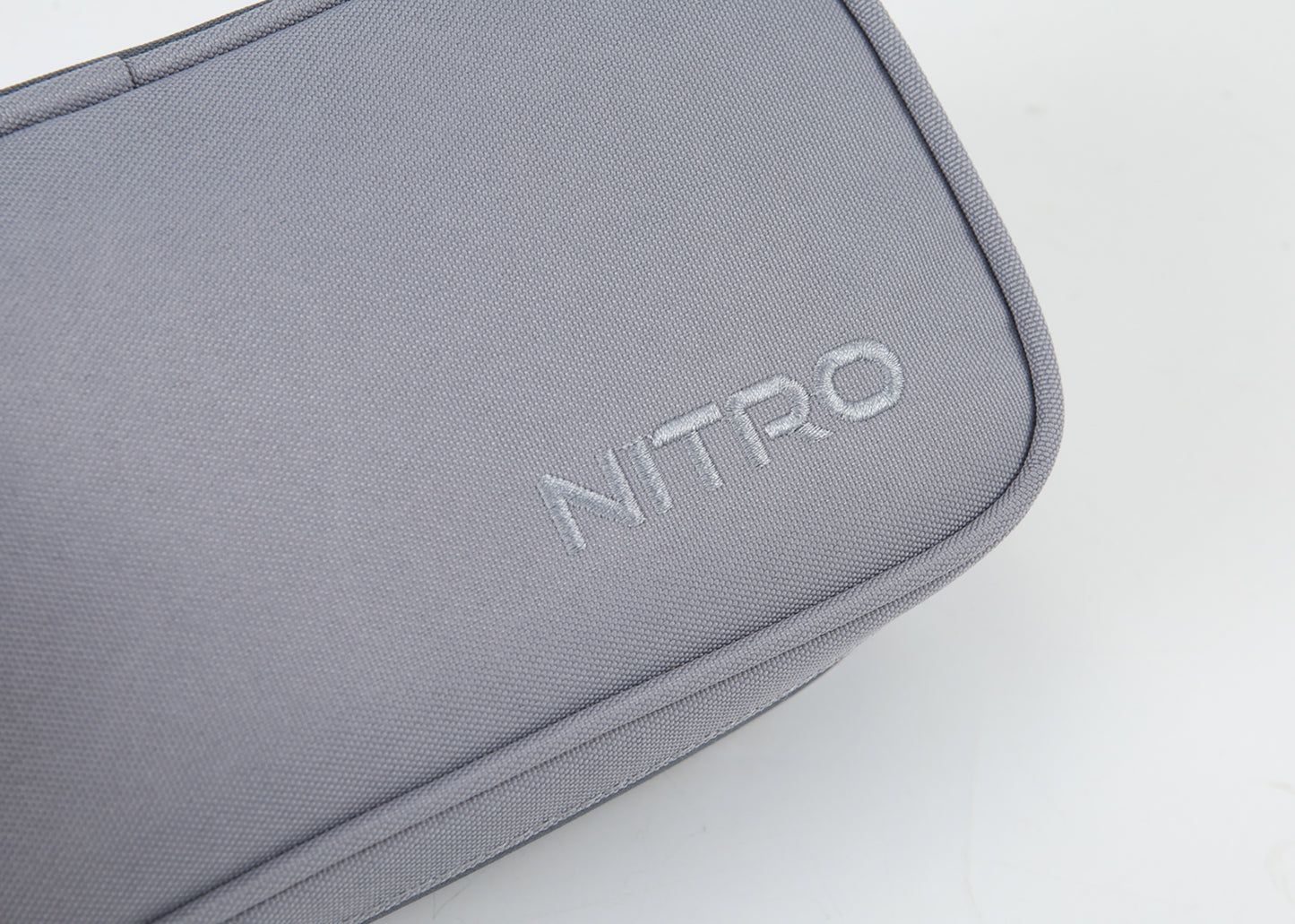 Nitro Pencil Case XL Federmäppchen für Schule GRAPHITE (Grau)