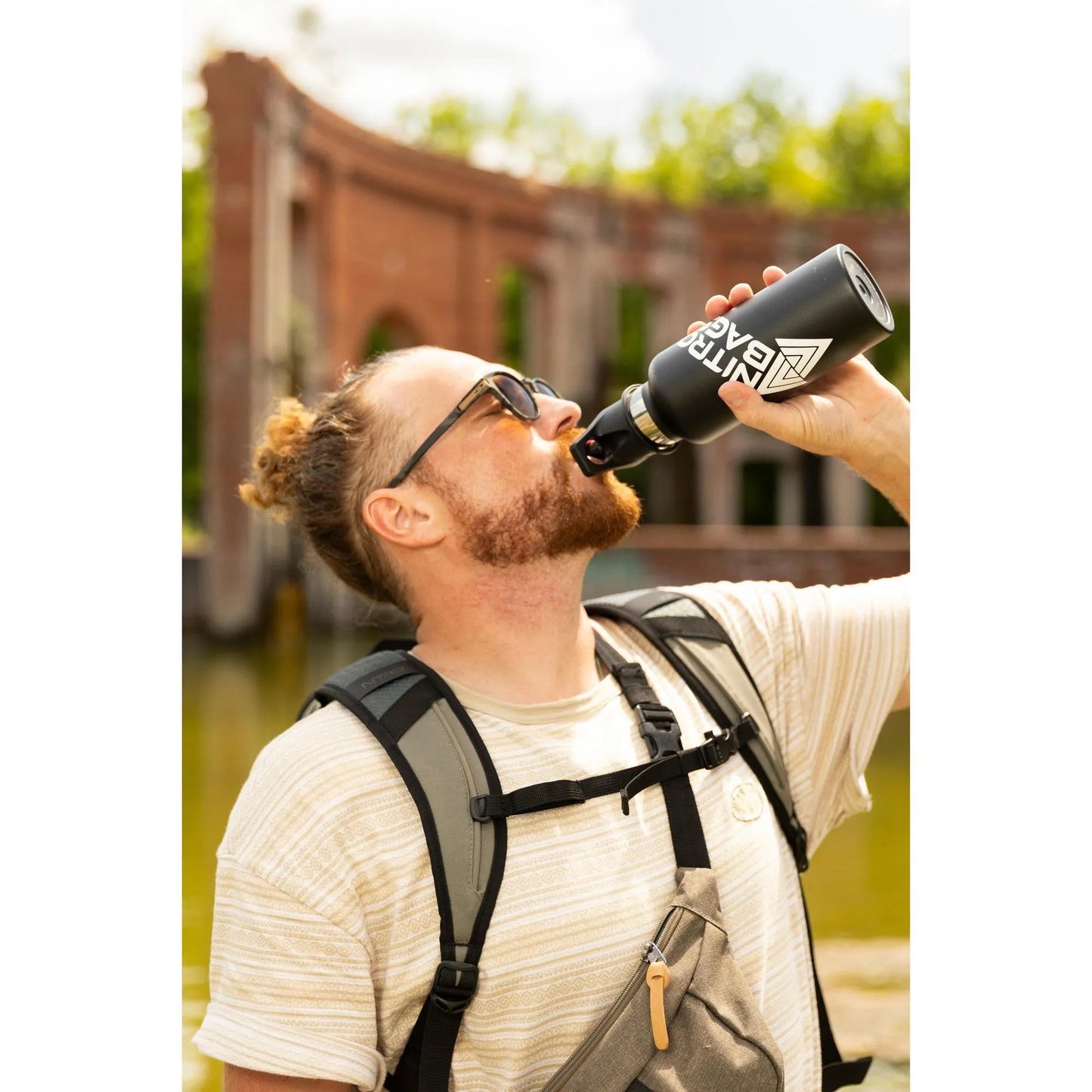 Nitro Bags X RIPURI Trinkflasche 600 ml Black