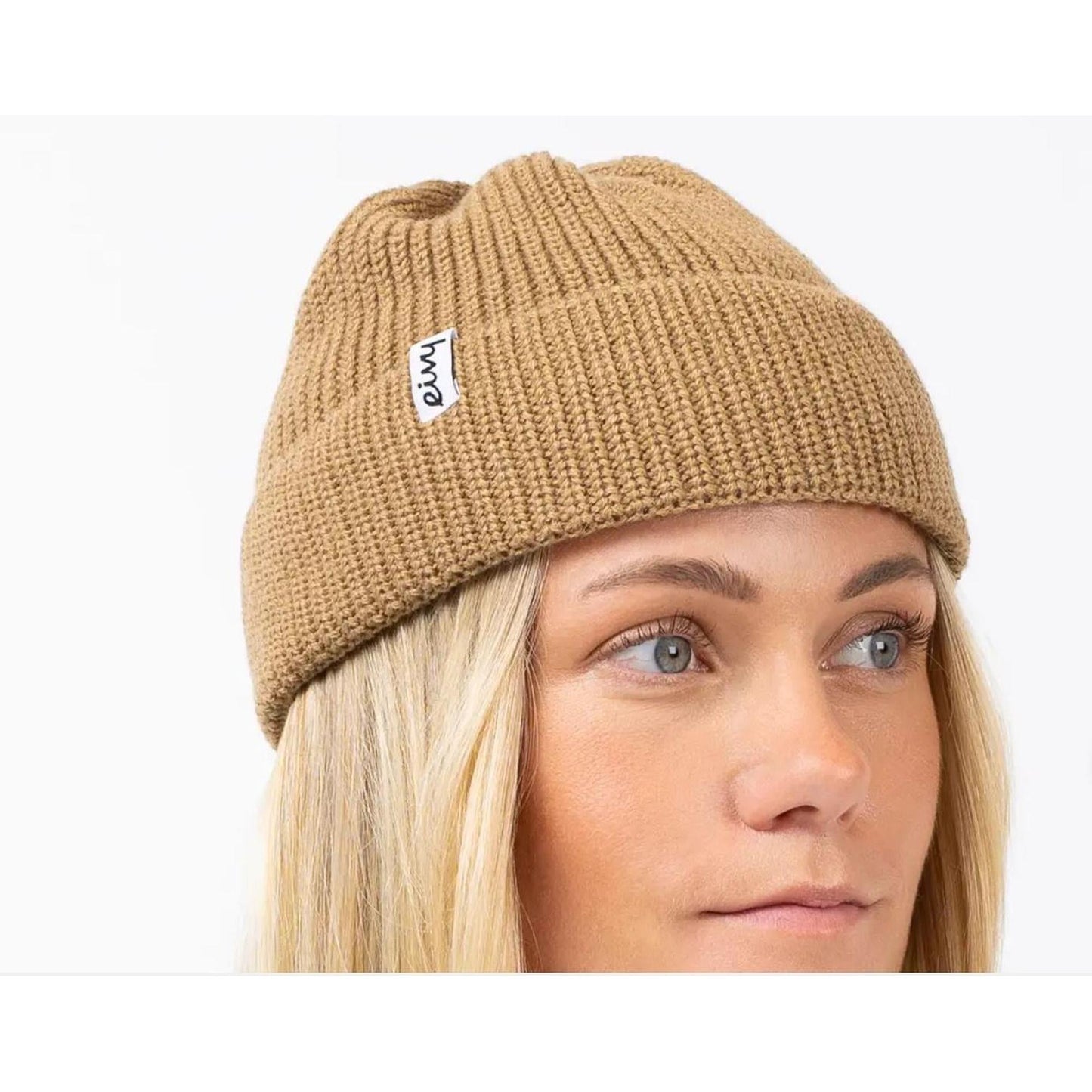 Eivy Shorty Knit Beanie Brown Women Mütze