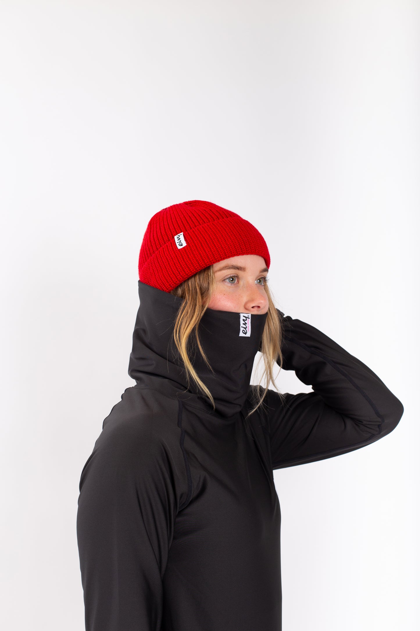 Eivy Shorty Knit Beanie Red Mütze Girls Farbe Rot