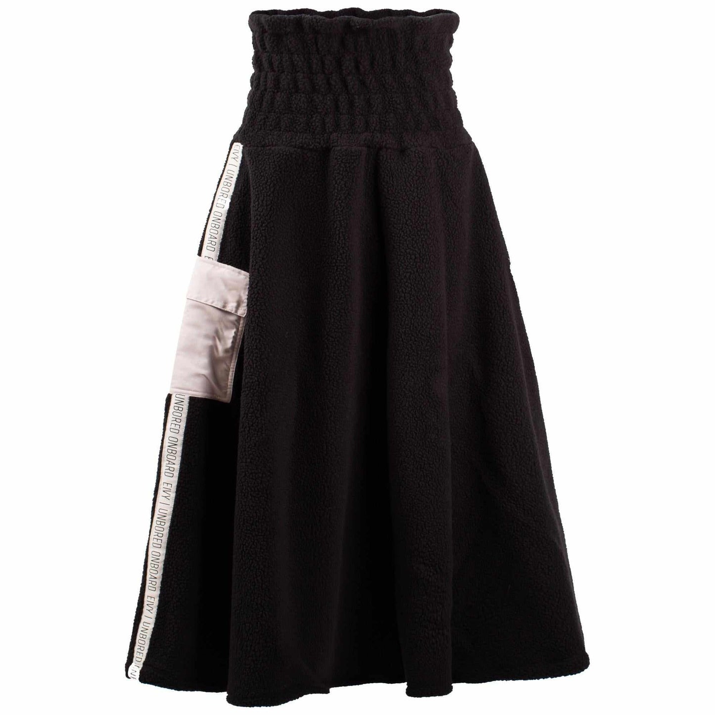 Eivy Valley Sherpa Skirt Black Damen Fleece Rock