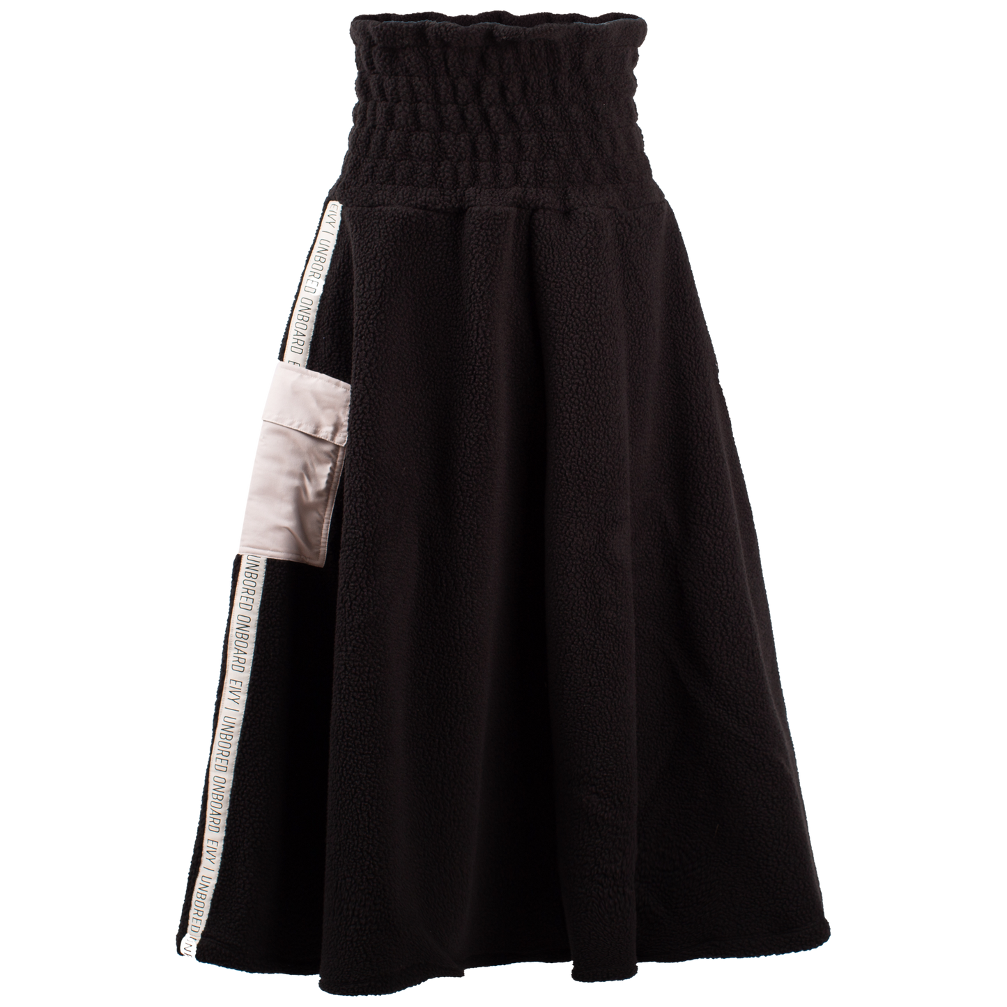 Eivy Valley Sherpa Skirt Black Damen Fleece Rock