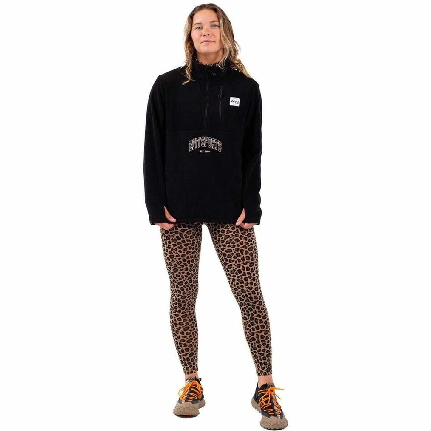Eivy Techlight Halfzip Fleece Black Fleecepullover