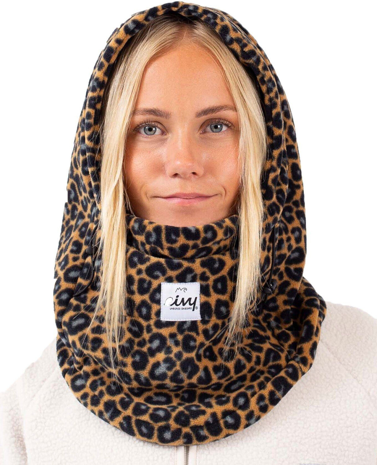 Eivy Mandy Fleece Balaclava Leopard
