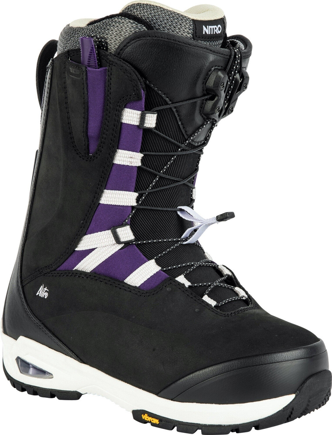 Nitro BIANCA TLS+ BOOT´25 DAMEN Snowboard Boots BLACK-PURPLE