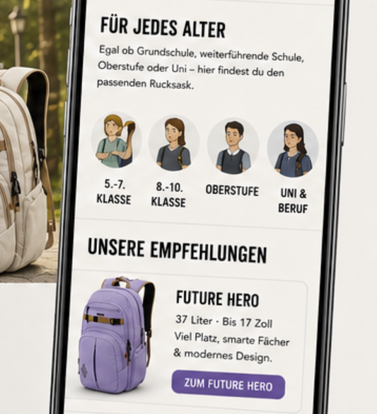 Der Zweite Nitro Rucksack Vergleich: Future Hero vs. Hero & Chase vs. Stash für Schulrucksäcke 2026