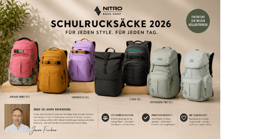 Die besten Schulrucksäcke 2026 – Vergleich und Kaufberatung vom Rucksack-Experten