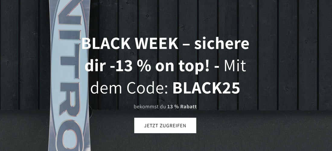 Black Week 2025 – Jetzt zuschlagen bei den Nitro & Eivy Angeboten!