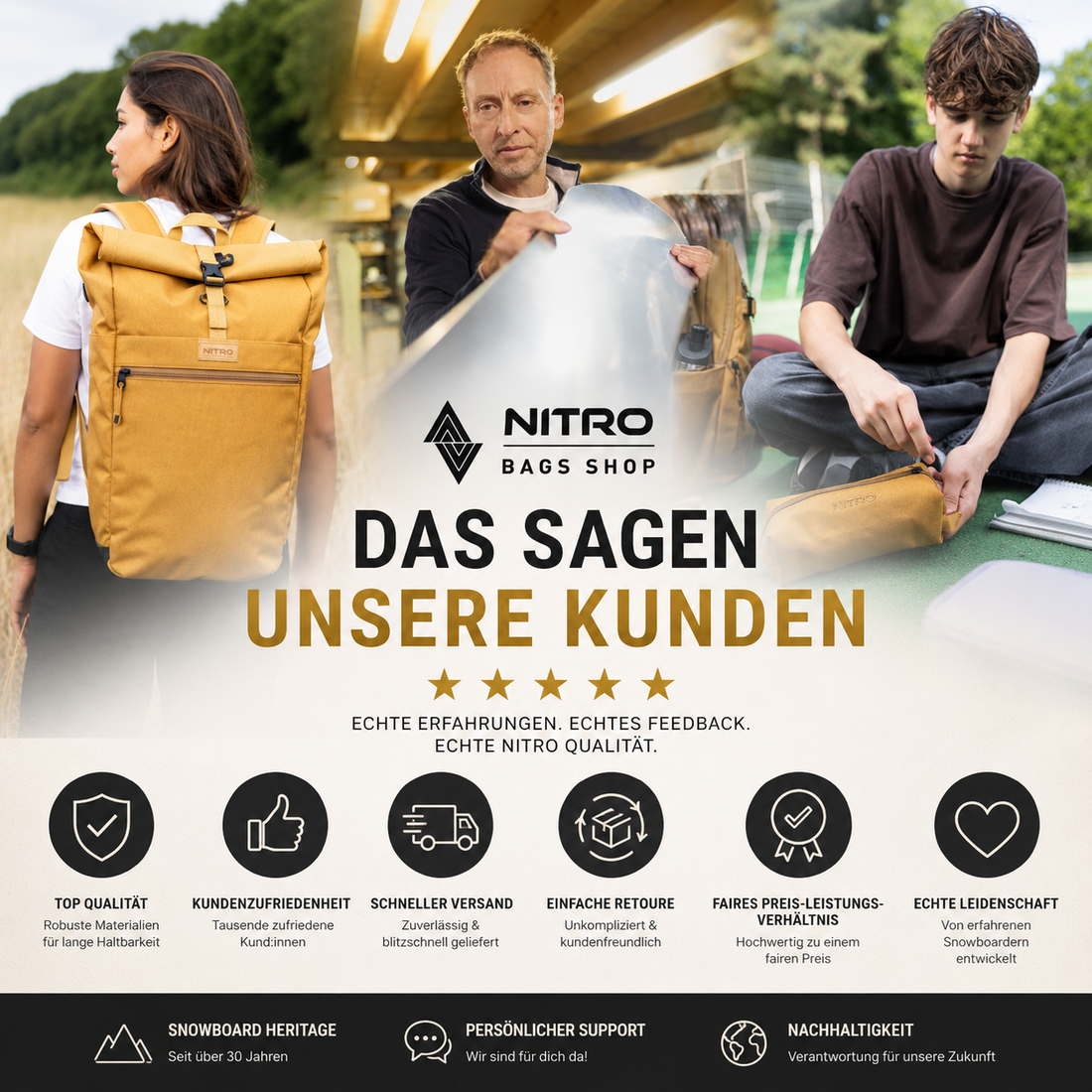 20 Jahre Nitro Bags Shop – Seit 2005