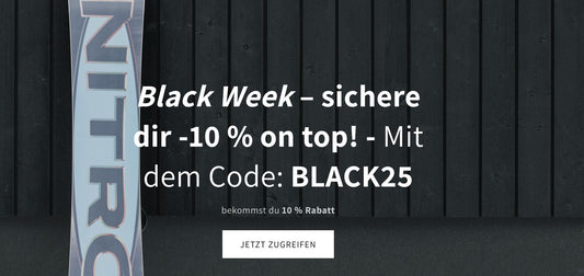 Black Week / Black Friday 2025 – Jetzt zuschlagen bei den Nitro & Eivy Angeboten!