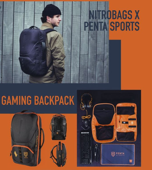 NITRO Gamer Rucksack – der smarte Allrounder für Gaming, Zocker & Alltag
