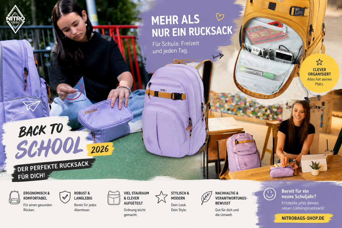 Die besten Schulrucksäcke 2026 – worauf Eltern & Schüler achten sollten