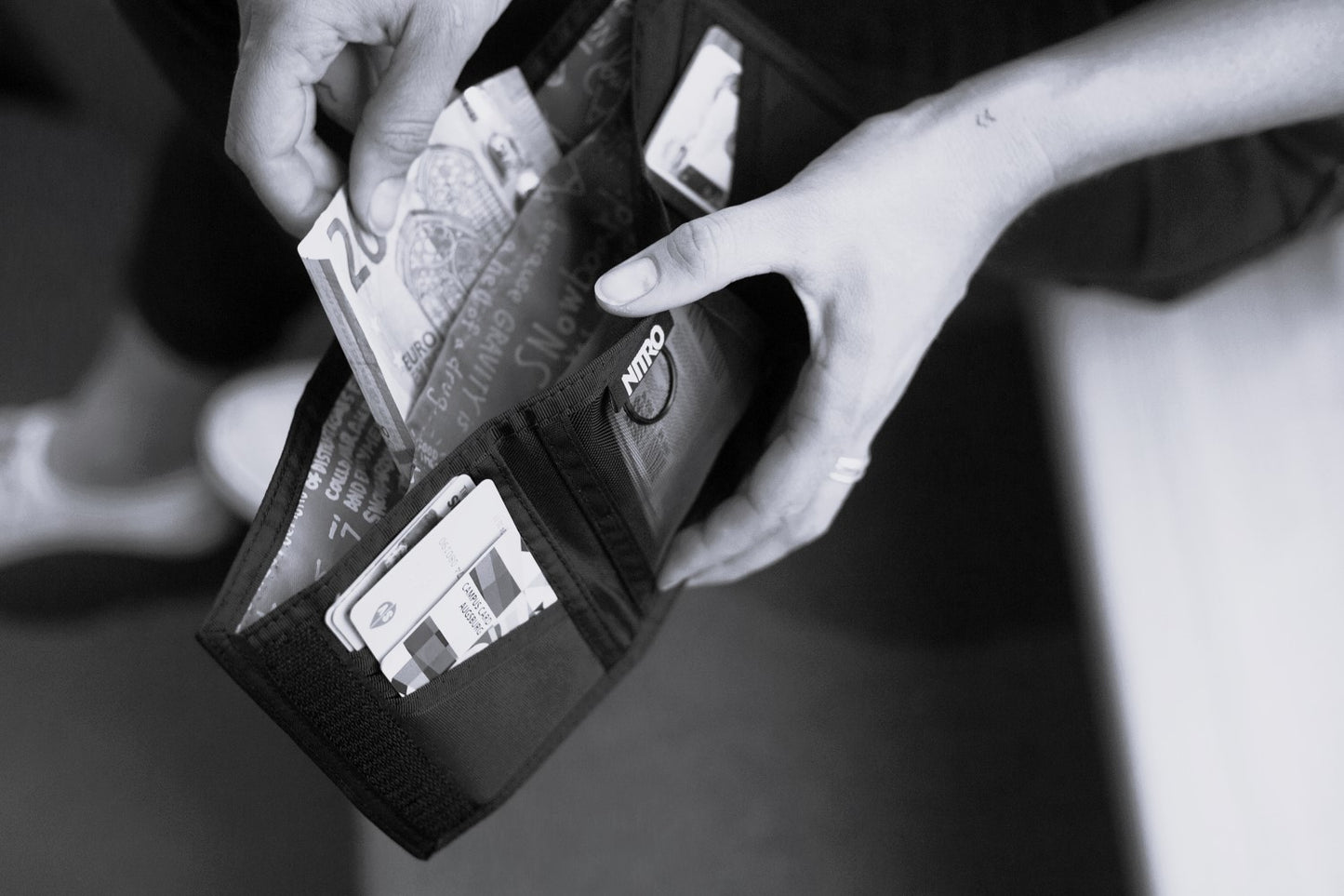 Nitro Wallet Geldbeutel Black