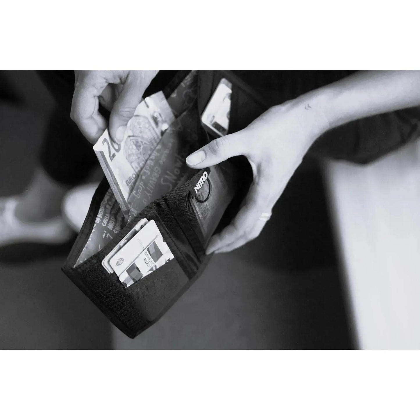 Nitro Wallet Geldbeutel Brieftasche in Black