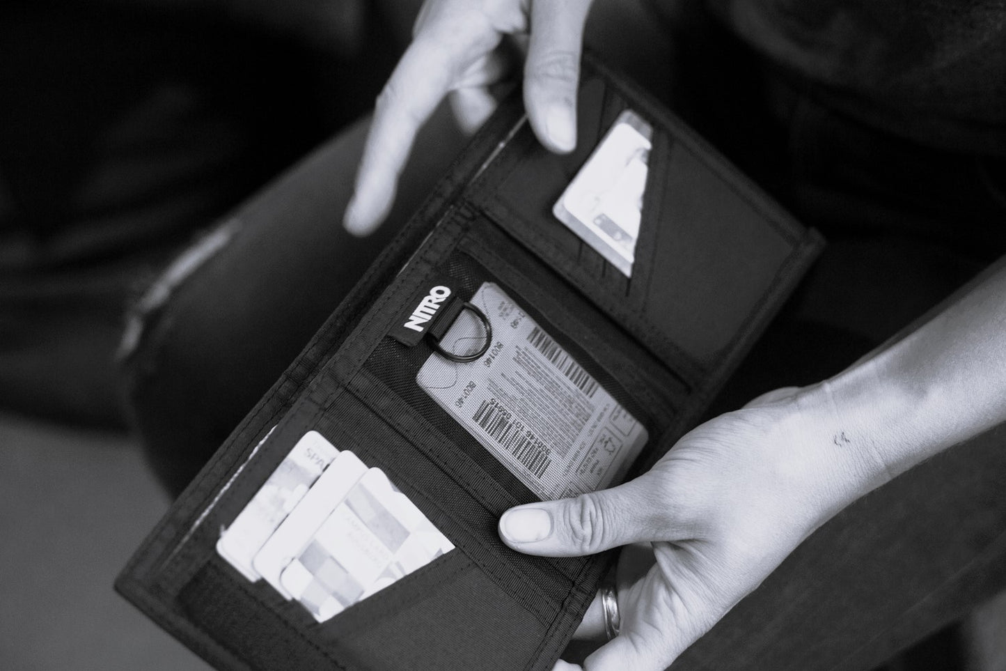 Nitro Wallet Geldbeutel Black Checker