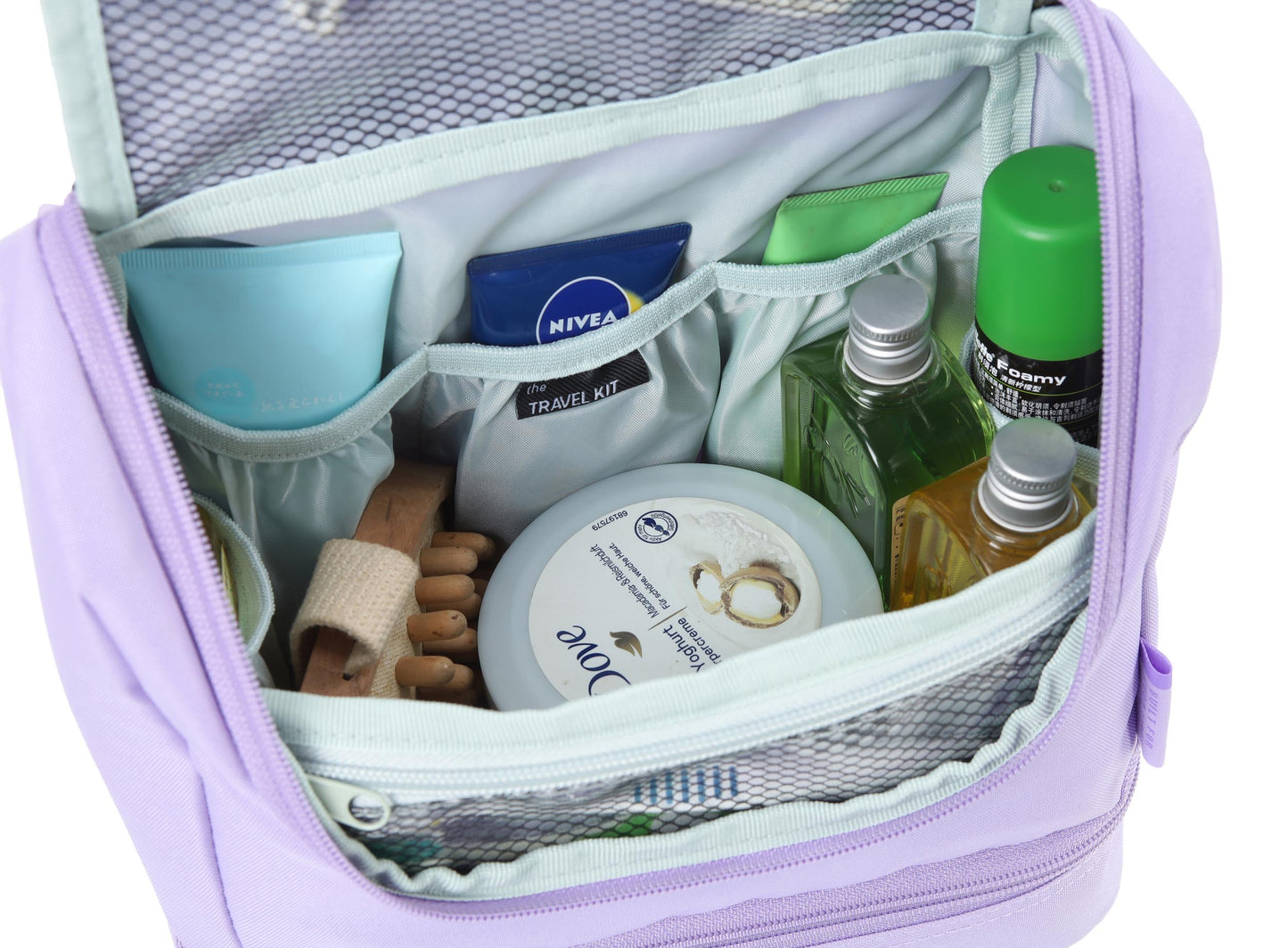 Nitro Travel Kit Kulturbeutel Reisewaschtasche Farbe: Lavender