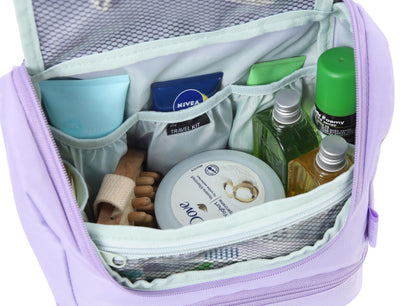 Nitro Travel Kit Kulturbeutel Reisewaschtasche Farbe: Lavender