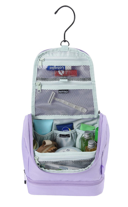 Nitro Travel Kit Kulturbeutel Reisewaschtasche Farbe: Lavender