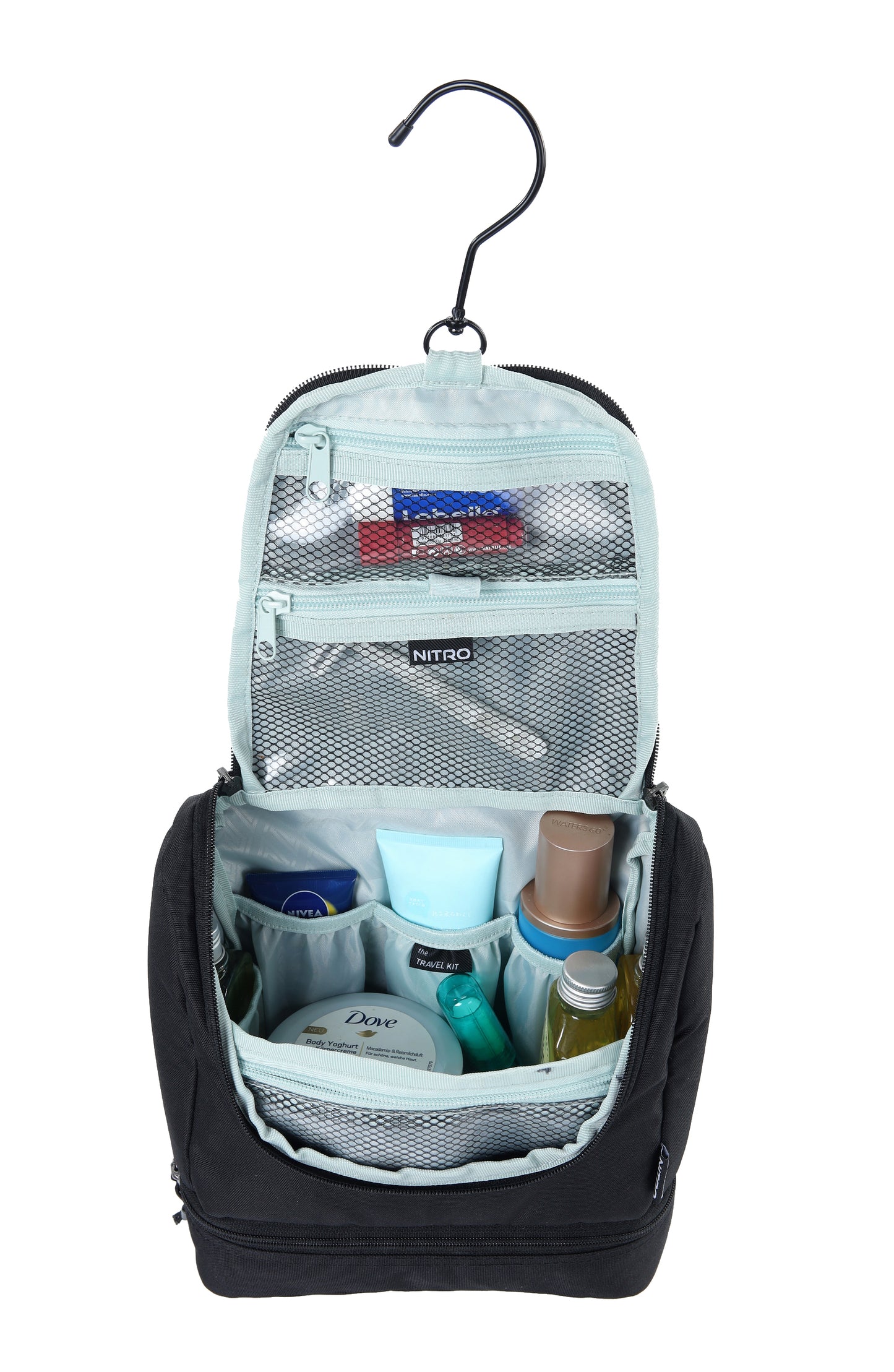 Nitro Travel Kit Kulturbeutel Kosmetiktasche Farbe: True Black