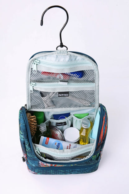 Nitro Travel Kit Kulturbeutel Black Noise