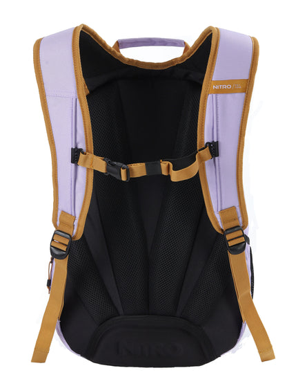 Nitro Stash 29L Rucksack mit 15 Zoll Laptoptasche Lavender