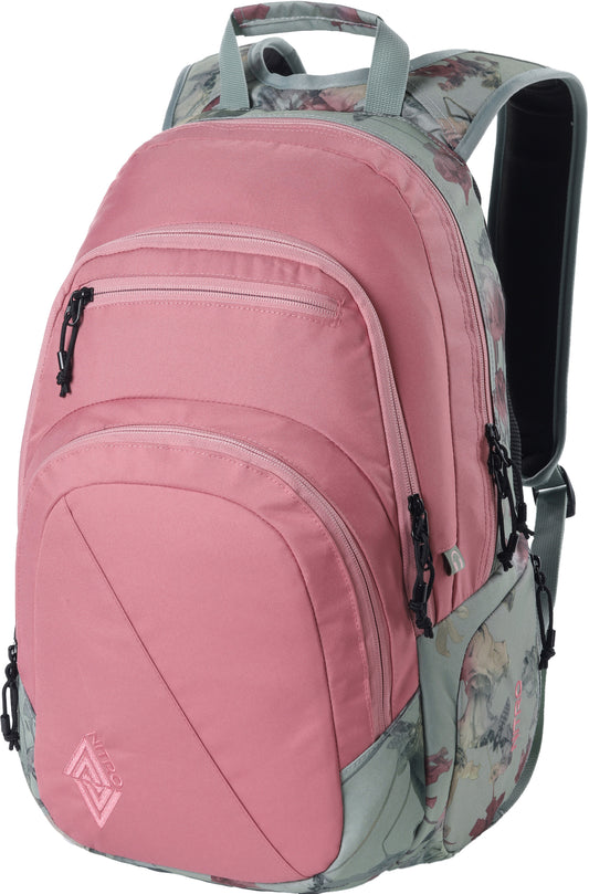Nitro Stash 29L Rucksack mit 15 Zoll Laptopfach WOODROSE