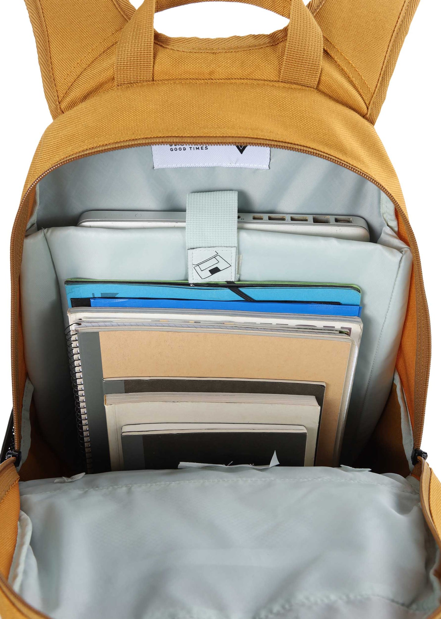 Nitro Stash 29L Rucksack mit 15 Zoll Laptoptasche Amber Glow