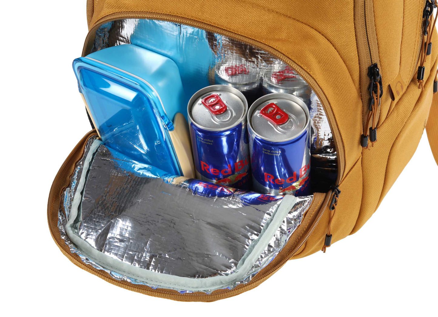Nitro Stash 29L Rucksack mit 15 Zoll Laptoptasche Amber Glow