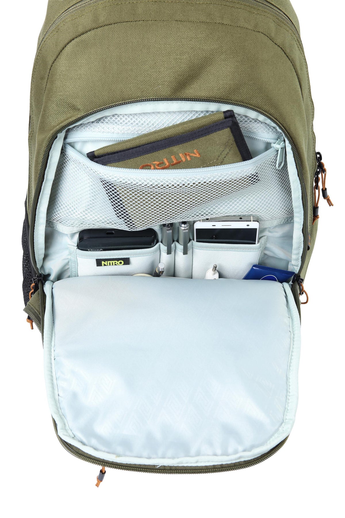 Nitro Stash 29 Snowboard-Rucksack 2027 – Magic Moss