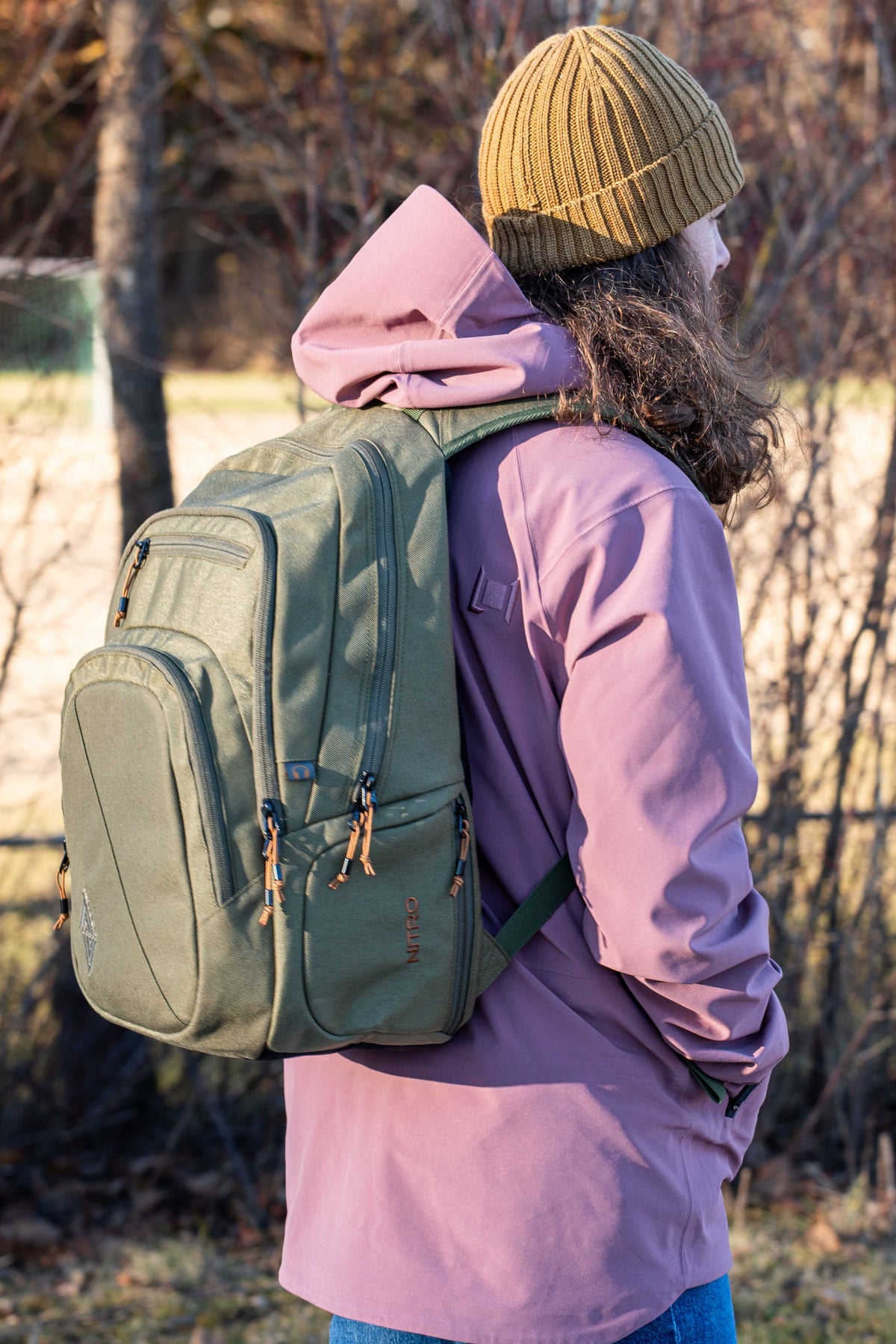Nitro Stash 29 Snowboard-Rucksack 2027 – Magic Moss