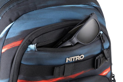 Nitro Schulrucksack Set Chase Acid Dawn – 3-teilig inkl. Pencil Case XL & Sportsack