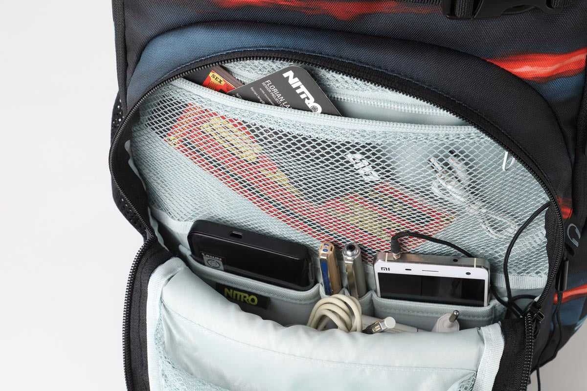 Nitro Schulrucksack Set Chase Acid Dawn – 3-teilig inkl. Pencil Case XL & Sportsack