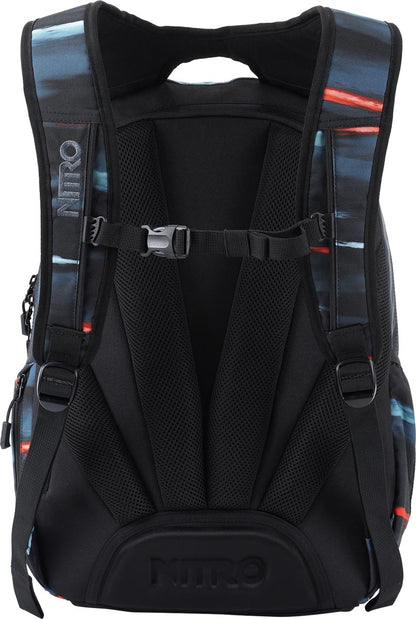 Nitro Schulrucksack Set Chase Acid Dawn – 3-teilig inkl. Pencil Case XL & Sportsack