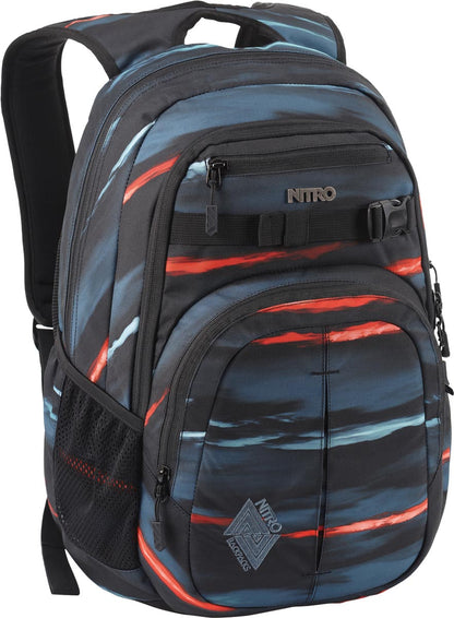 Nitro Schulrucksack Set Chase Acid Dawn – 3-teilig inkl. Pencil Case XL & Sportsack
