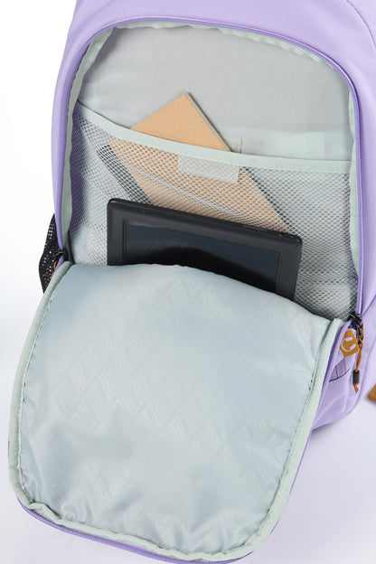 Nitro Chase 35L Rucksack Schulrucksack mit 17 Zoll Laptopfach – Lavender